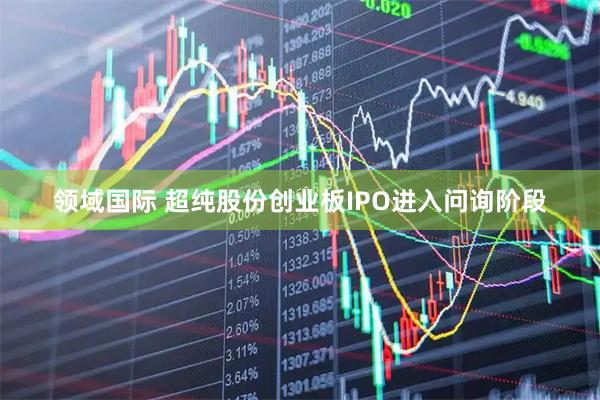 领域国际 超纯股份创业板IPO进入问询阶段